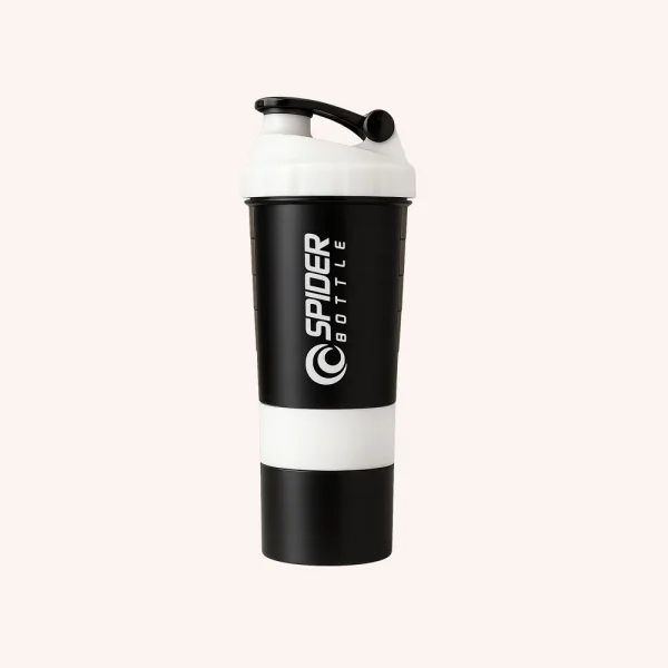 Spidershaker Spider Shaker Bottles – 600 ml | Durable & Leak-Proof Protein Shaker