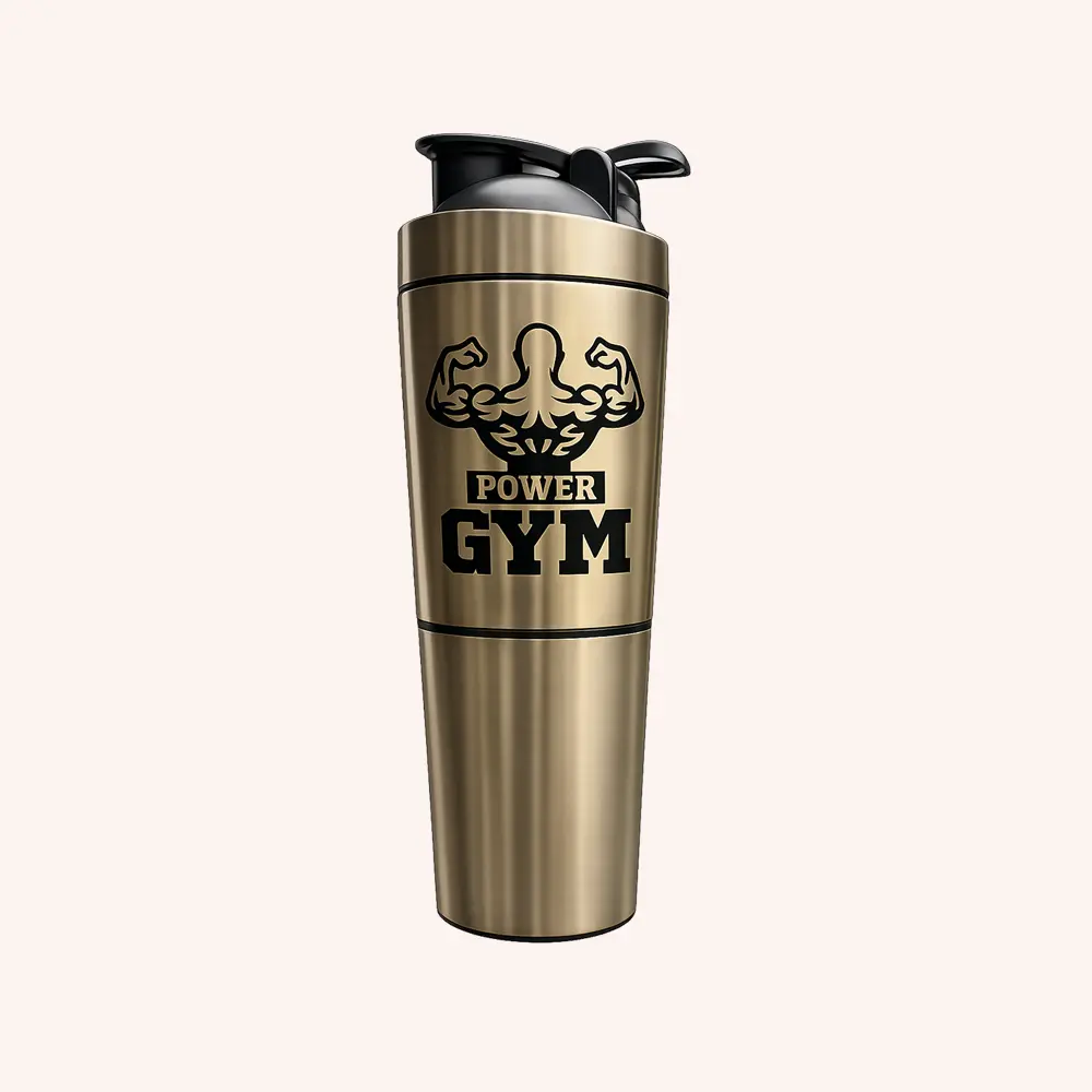 Stainless Steel shaker 3 in 1 (600ml)
