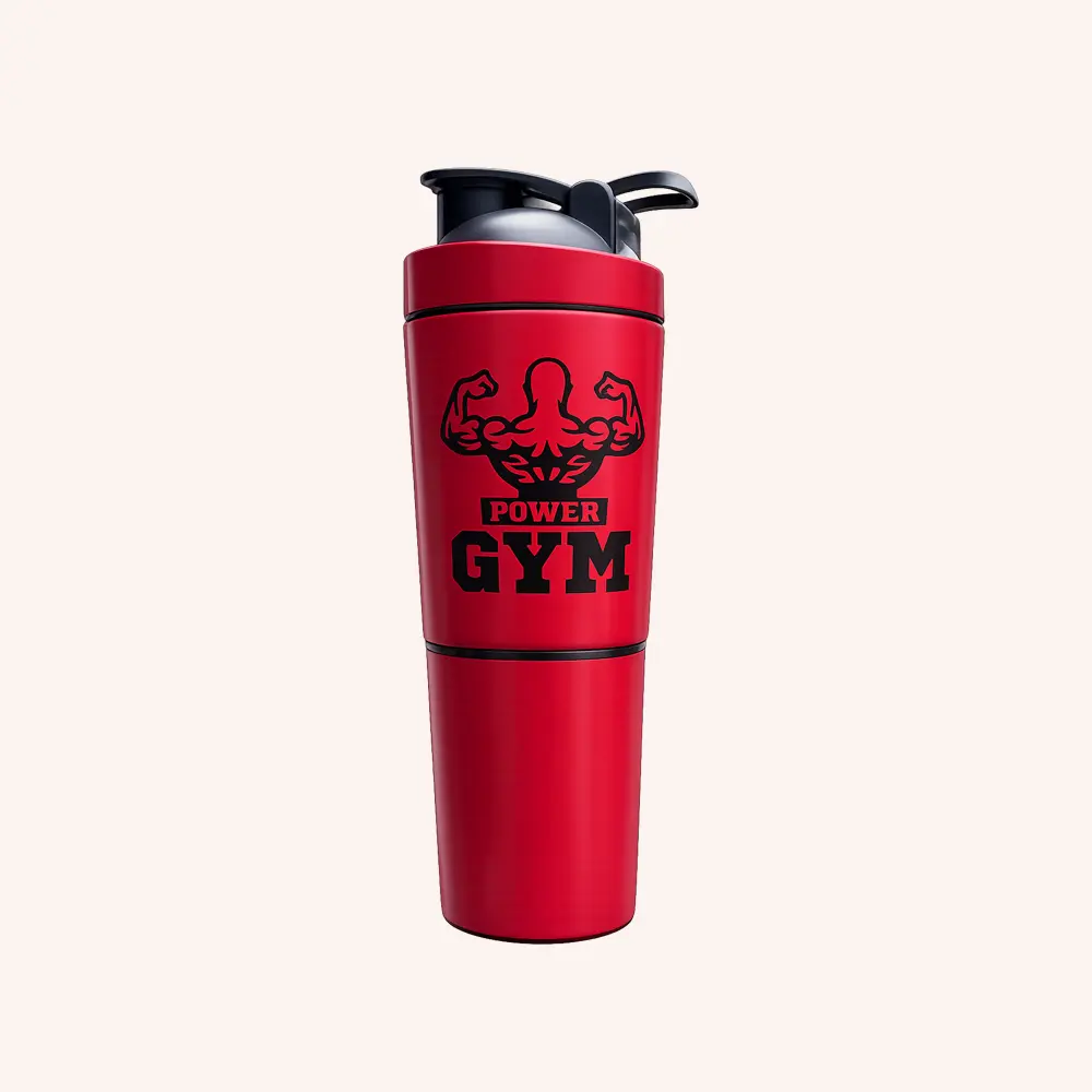 Stainless Steel shaker 3 in 1 (600ml)