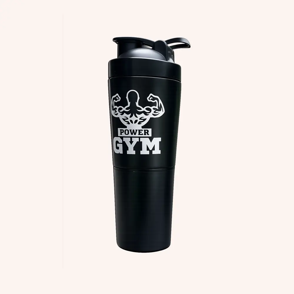 Stainless Steel shaker 3 in 1 (600ml)
